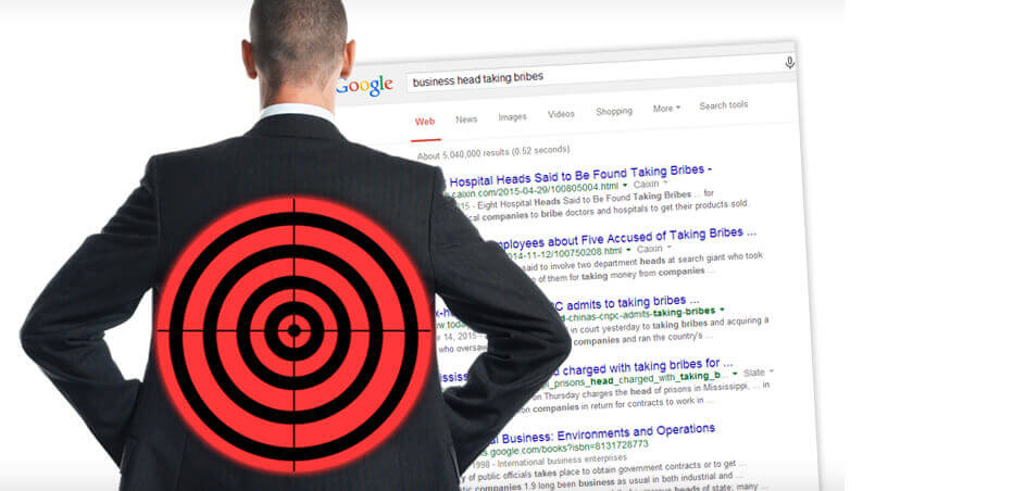 Negative Online Search Results